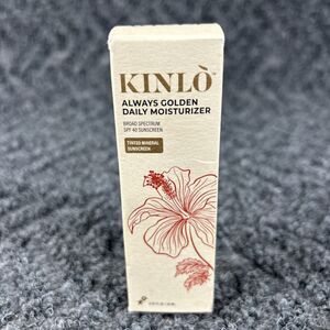KINLO Always Golden Daily Moisturizer SPF 40 Tinted Mineral Sunscreen 0.9oz!NEW!